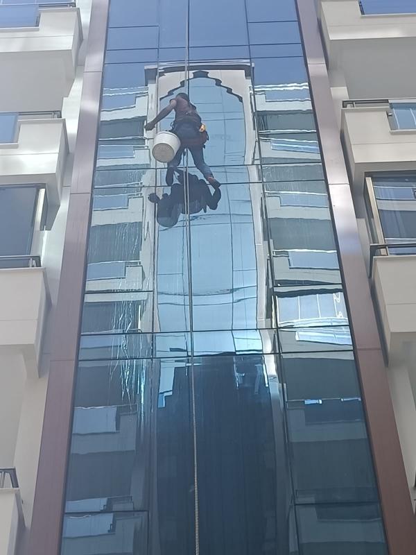 otel dış cephe cam temizliği